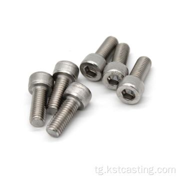 Болҳои дақиқи M10 Bolts ва чормағз